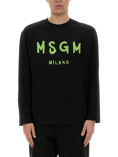 MSGM COTTON SWEATSHIRT