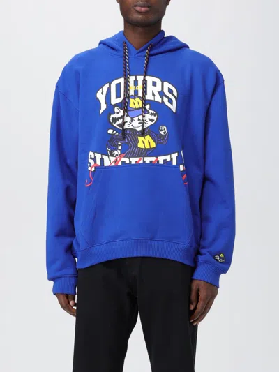 Msgm Sweatshirt  Men Color Blue