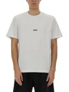 Msgm Cotton T-shirt In Optic White
