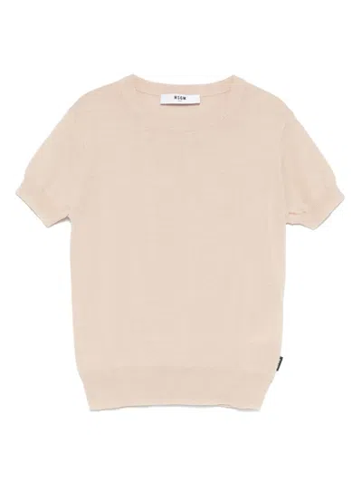 Msgm Kids' Cotton T-shirt