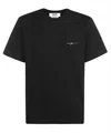 Msgm Cotton T-shirt In Black