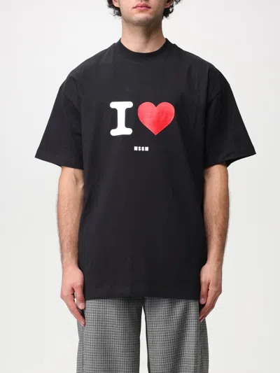MSGM MSGM COTTON T-SHIRT,394959002