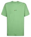 Msgm Cotton T-shirt In Green