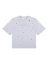 Msgm Cotton T-shirt In Grey