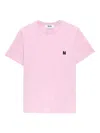 Msgm Cotton T-shirt In Pink