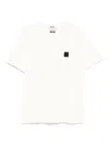 Msgm Short-sleeved T-shirt In White