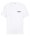 Msgm Logo-print T-shirt In White