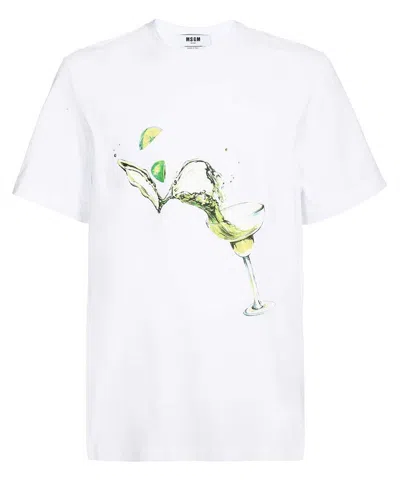 MSGM COTTON T-SHIRT