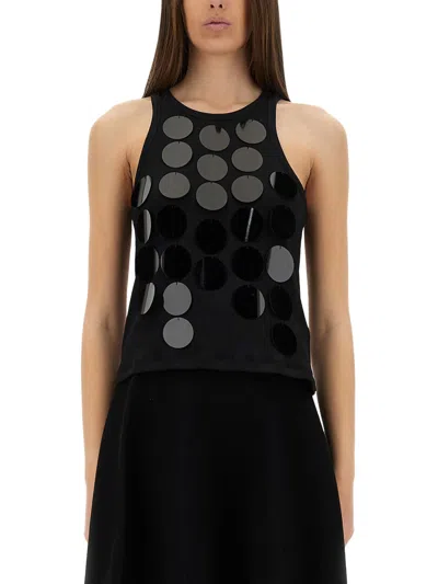 MSGM MSGM COTTON TOPS.