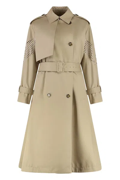 Msgm Cotton Trench Coat