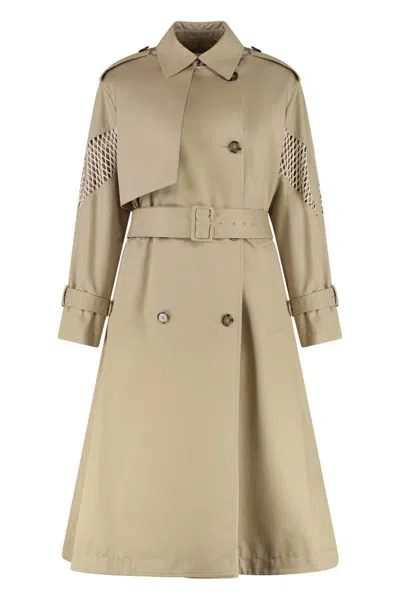 Msgm Cotton Trench Coat