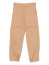 Msgm Cotton Trousers In Pink