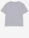 Msgm Cotton T-shirt In Gray