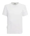 Msgm Cotton T-shirt In White