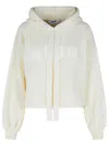 Msgm Cream Wool Blend Sweater
