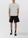 Msgm Crew Neck Cotton T-shirt In White