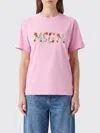 Msgm T-shirt Woman Color Pink