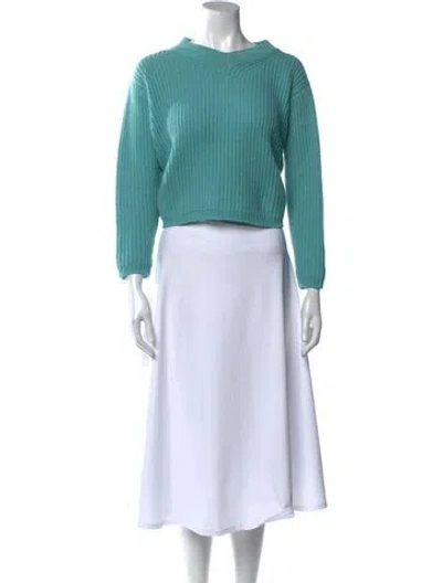 Pre-owned Msgm Crew Neck Sweater In Multi