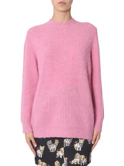 MSGM CREW NECK SWEATER,164876