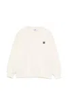 Msgm Crew-neck Sweatshirt In Neutral