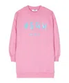 Msgm Crew Neck Sweatshirt In Pink