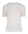 Msgm Crew Neck T-shirt