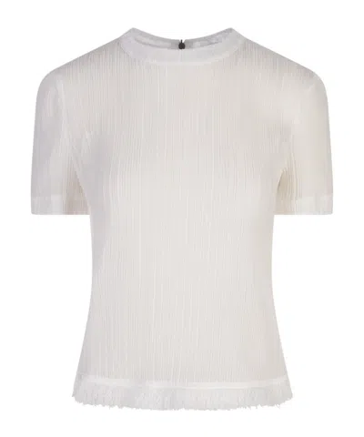 Msgm Crew Neck T-shirt