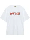 Msgm Crew-neck T-shirt In White