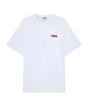 Msgm Crew Neck T-shirt In White
