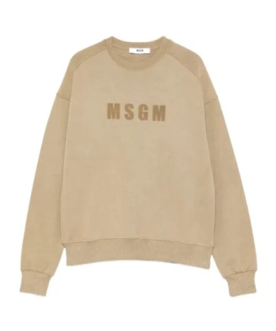 MSGM CREW-NECK SWEATSHIRT