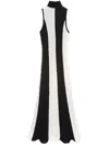 Msgm Crinkled Cotton Blend Maxi Dress