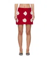 Msgm Crochet Mini Skirt