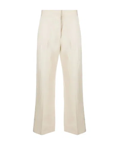MSGM CROPPED STRAIGHT-LEG TROUSERS