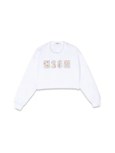 Msgm Sweater  Kids Kids Color White