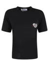 Msgm T-shirt With Logo In Black