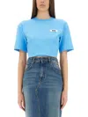 Msgm Cropped T-shirt