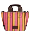 Msgm Logo-patch Tote Bag In Multi