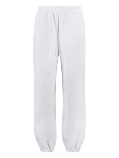 Msgm Crystal-embellished Sweatpants
