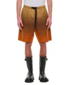 Msgm Bermuda Shorts In Cotton In Brown