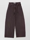 Msgm Denim Jeans In Brown