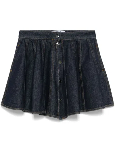 MSGM DENIM MINI SKIRT