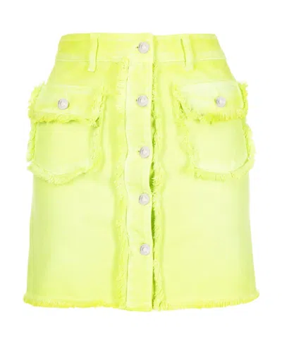 MSGM DENIM MINI SKIRT