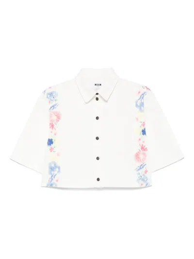 Msgm Denim Shirt