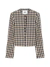 Msgm Jacke Mit Rautenmuster In Multi