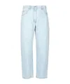 Msgm Distressed-effect Boyfriend Jeans In Blue