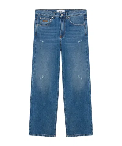 MSGM DISTRESSED JEANS