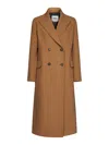 MSGM DOUBLE-BREASTED COAT IN WOOL BLEND