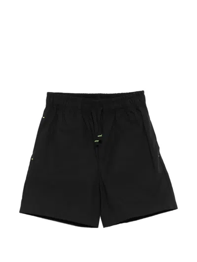 Msgm Kids' Drawstring-fastening Shorts In Black