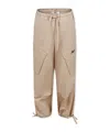Msgm Drawstring Pants In Nude