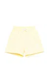 Msgm Drawstring Shorts In White